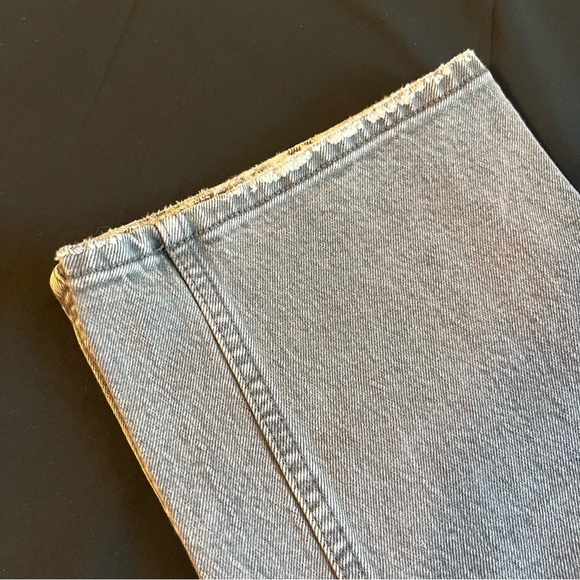 Abercrombie & Fitch 90’s Ultra High Rise Light Gray Jeans, Size 31 - Picture 2 of 8